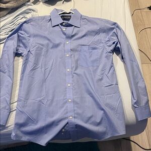 Stafford Men's Light Blue Dress Shirt
